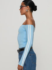 One And Only Long Sleeve Top Blue